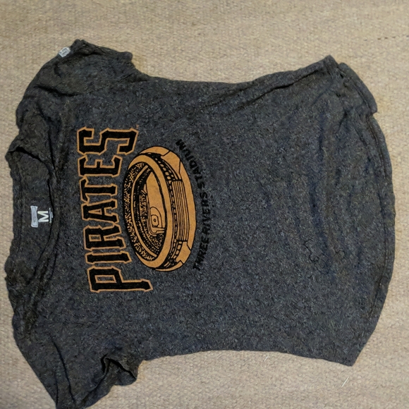 Women's Pittsburgh pirates three rivers stadium by tailgate t shirt - Picture 1 of 4
